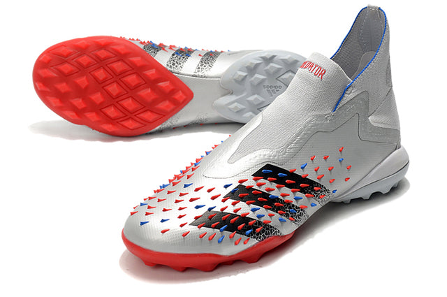 Adidas Predator Freak+ FG Soccer Cleats – High Top – Gray